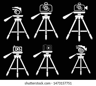 Digital camera logo design. Photography vector design