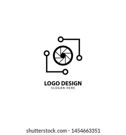 Digital Camera Logo Design Template