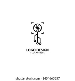 Digital Camera Logo Design Template