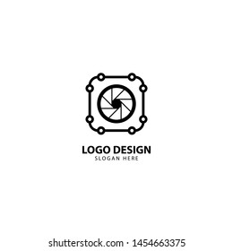 Digital Camera Logo Design Template