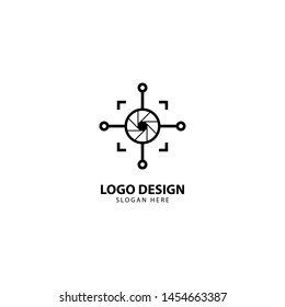 Digital Camera Logo Design Template