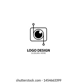 Digital Camera Logo Design Template
