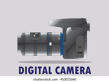 Digital Camera with Macro Tube