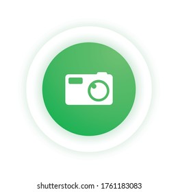 Digital Camera - Modern Icon (Pictogram)