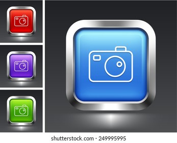Digital Camera on Color Square Buttons