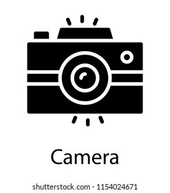 
A digital camera for photography 
