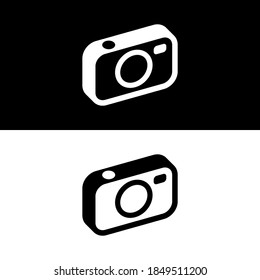 Abstraktes Logo für Digitalkamera-Fotografie