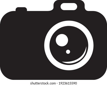 Digital camera. Photography pictogram. Vector icon.