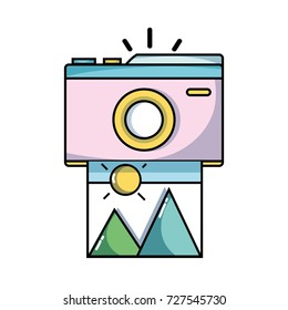 digital camera with picture art image
