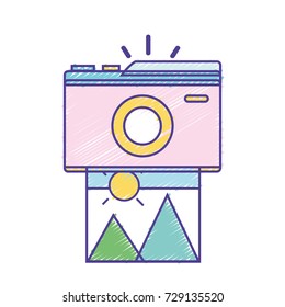digital camera with picture art image