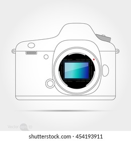 Digital camera sensor
