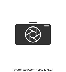  Digital camera style glyph icon