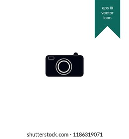 Digital camera vector icon