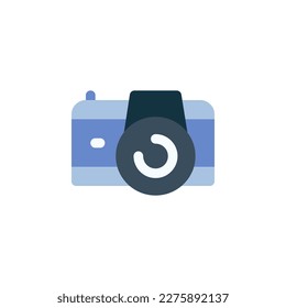 digital camera vector icon. computer component icon flat style. perfect use for logo, presentation, website, and more. simple modern icon design flat style