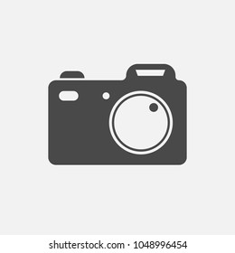 digital camera vector icon for photos and videos