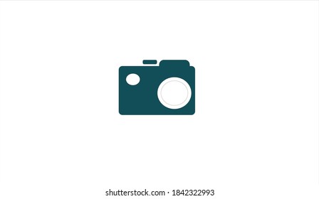 Digital Camera Vector White Background Stock Vector (royalty Free 