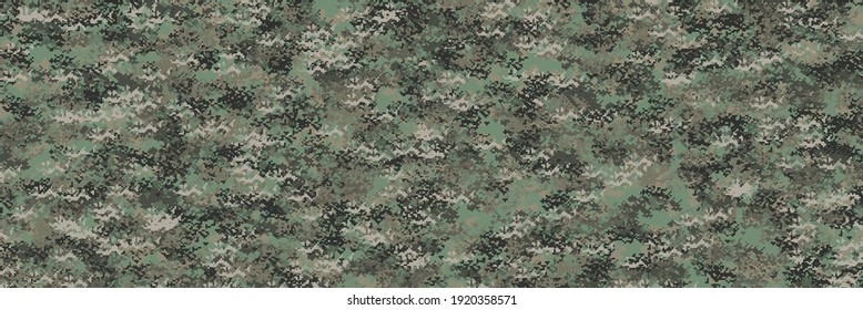 Digital Camouflage, Highly sophisticated camouflage pattern to destroy visibility from digital devices, Strategy for hiding from detection and assault clearance.