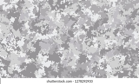 Digital camouflage light gray stone pattern