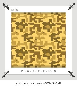 Digital camouflage pattern