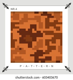 Digital camouflage pattern