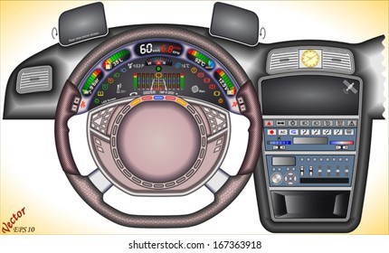 Digital Car Dashboard