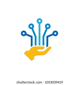 Digital Care Logo Icon Design