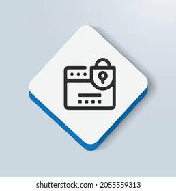 Vektorgrafik-Vektordesign mit digitalem Zertifikat