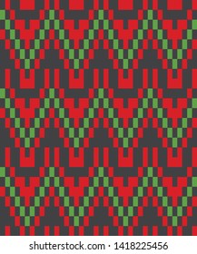 Digital Chevron Seamless Print Background