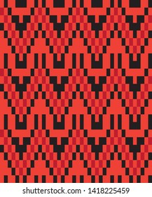 Digital Chevron Seamless Print Background