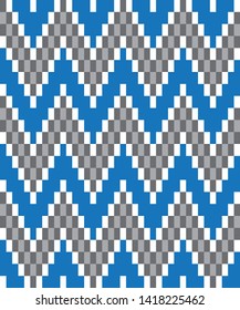 Digital Chevron Seamless Print Background