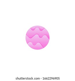 digital circle element logo design
