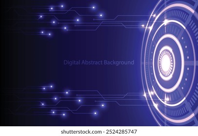 Digital circuit abstract technology  background concept. Design for futuristic, fiber optic, wave, telecoms, digital, internet, online.