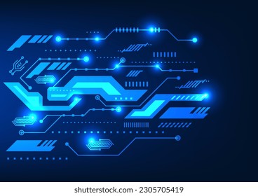 Digital circuit background Serves to control the flow of information efficiently. is modern technology in the network It's engineering science to help businesses. economy grows