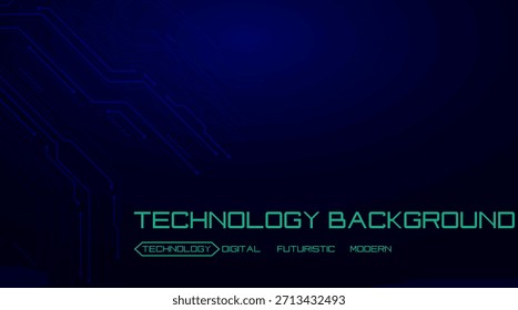 Digital Circuit Board Technology Background