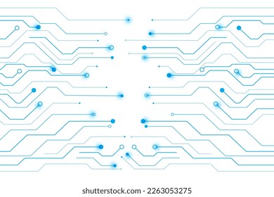 digital circuit lines technology abstract. futuristic innovation security background.