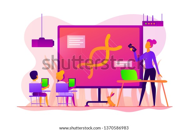 Digital Classroom Flipped Class Virtual Learning Stock Vector Royalty Free 1370586983 Digital Classroom Flipped Class Virtual Learning Stock Vector Royalty Free 1370586983