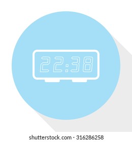 digital clock  icon