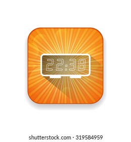 digital clock  icon