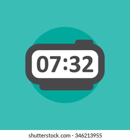 Digital Clock Icon