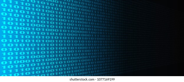 Digital code lighting background graphic vector