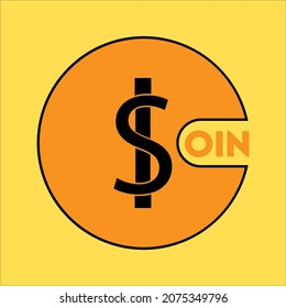 digital coin icon for your design needs