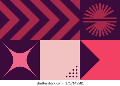 Digital collage of vector abstract technological elements made with bright colored geometric shapes, useful for web background, poster art design, magazine front page, hi-tech print, cover artwork.