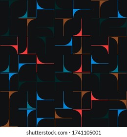 Digital collage of vector abstract technological elements with high-tech lines and geometric shapes, useful for web background, poster art design, magazine front page, hitech print, cover artwork.