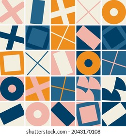 Pintura vectorial de collage digital con coloridas formas dibujadas a mano y elementos gráficos recortados, magnífica para diversos fondos, arte de afiches, diseño textil, impresiones decorativas, cartas invitadas, etc.