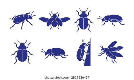 A digital collection blue