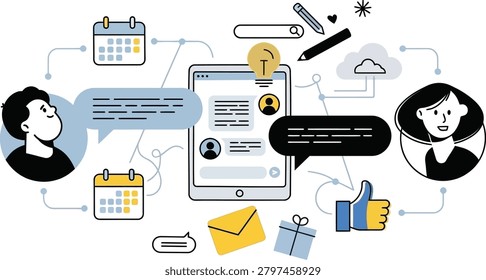 Digital communication and collaboration: connecting people and ideas