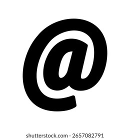 Icono de comunicación digital con un signo de negrita