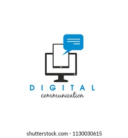 Digital communication sign