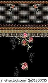 Digital composed shirt design and textile prints.
Pakistani brand Digital Designs