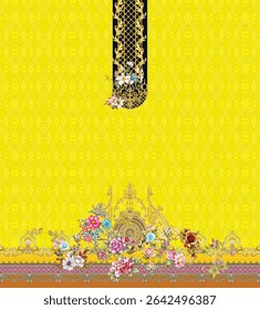 Digital composed shirt design and textile prints.
Pakistani brand Digital Designs